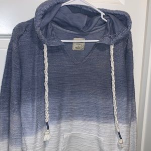 Southern Spirit Blue Ombré Hoodie